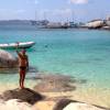 Devil's Bay, ao lado de The Baths, em Virgin Gorda - BVI